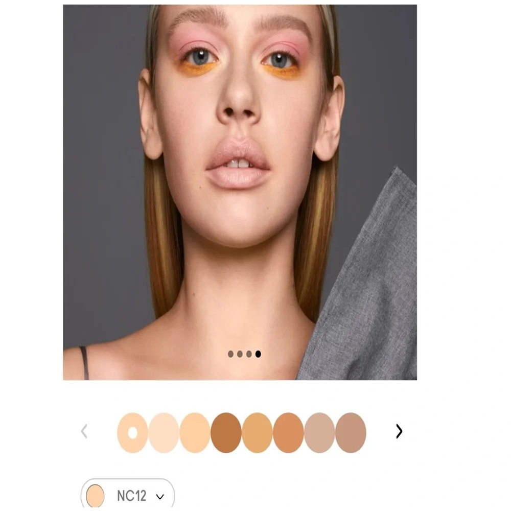 MAC PRO LONGWEAR NOURISHING WATERPROOF  FOUNDATION COLOR NC 12